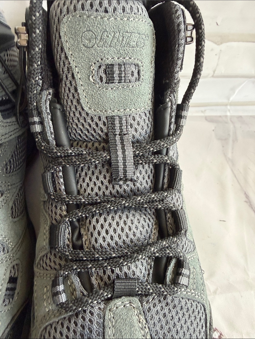 Hi-Tec Men’s Ravus MID Waterproof Hiking Boots - Gray - Picture 7 of 11